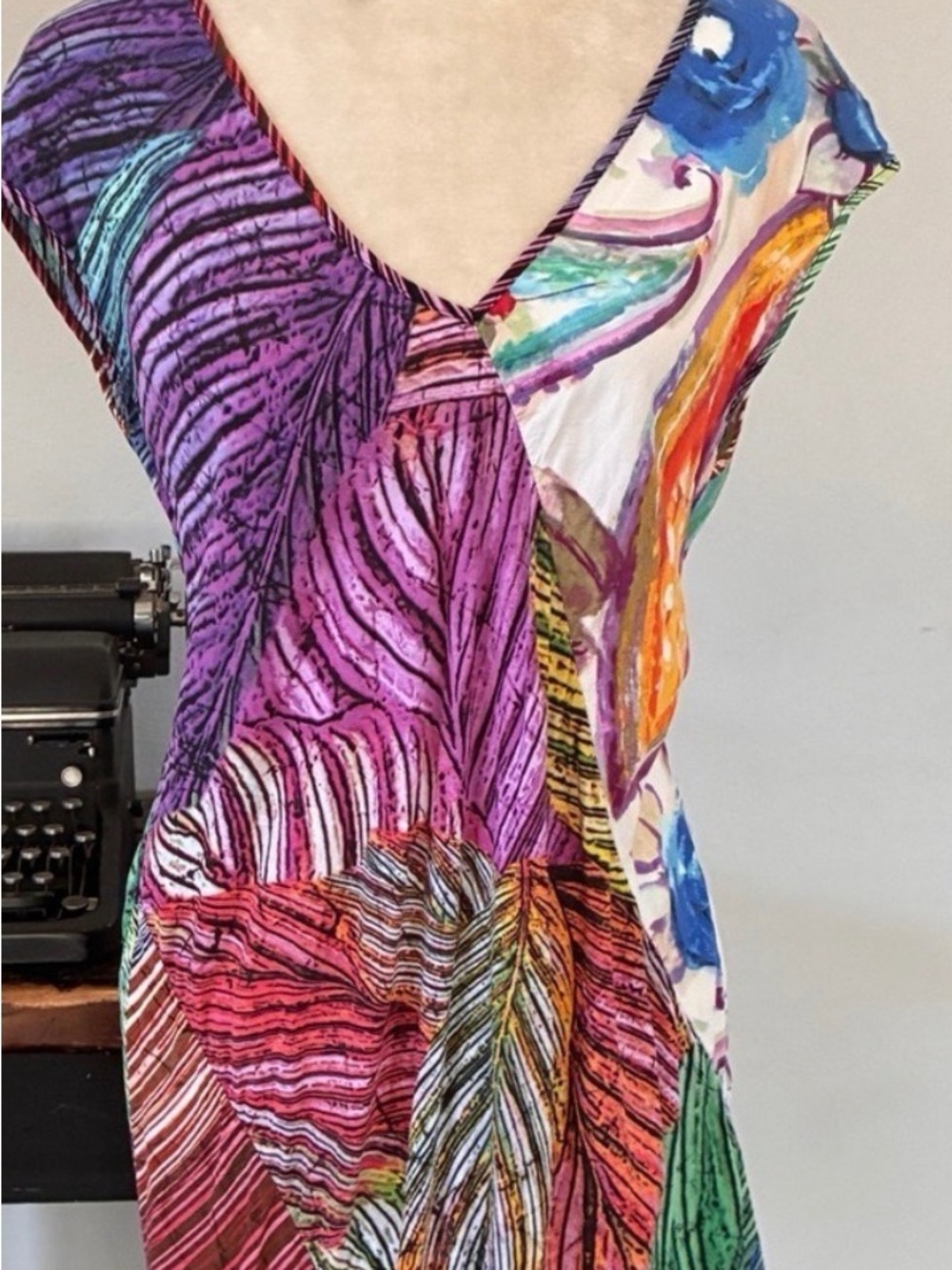 Jams World Just For Fun Hawaiian Dress in Opal Rose - Size Medium